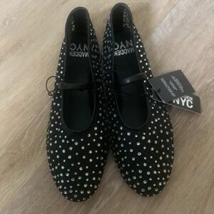 BNWT MADDEN MESH Black and Silver Women's Shoes